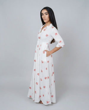 Shirt Dress New Style Linen