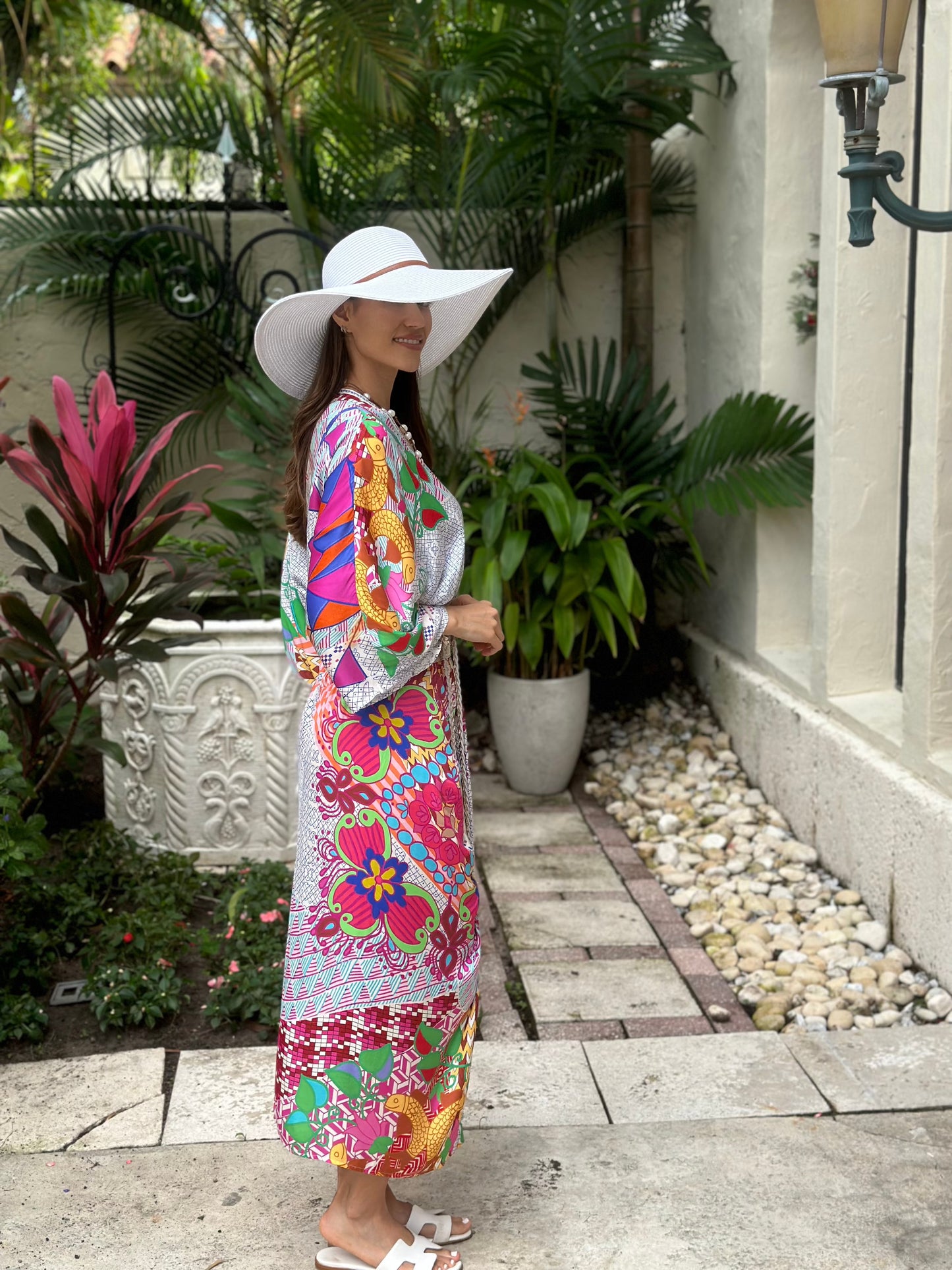 Me 369 Sophia Rangoli Kimono Dress - Premium Kimono from Marina St Barth - Just $398! Shop now at Marina St Barth