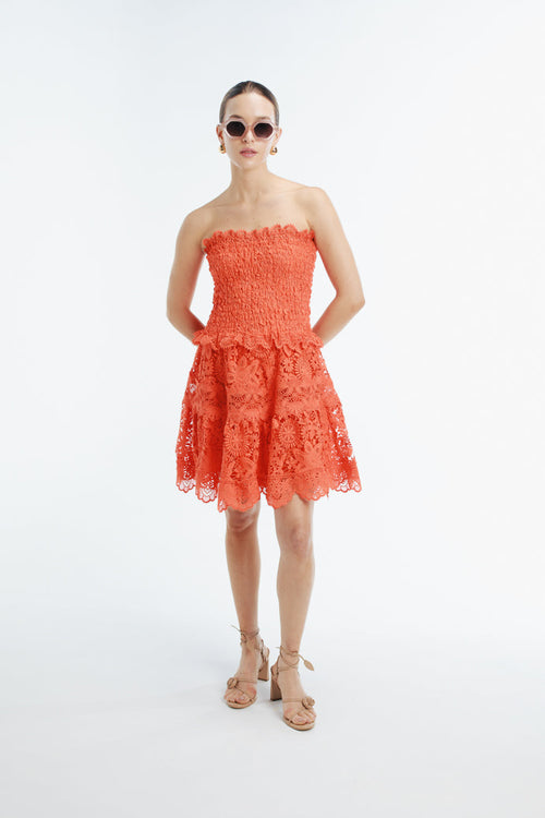 Waimari Opal Mini Dress M / Flame Waimari Opal Mini Dress M / Flame