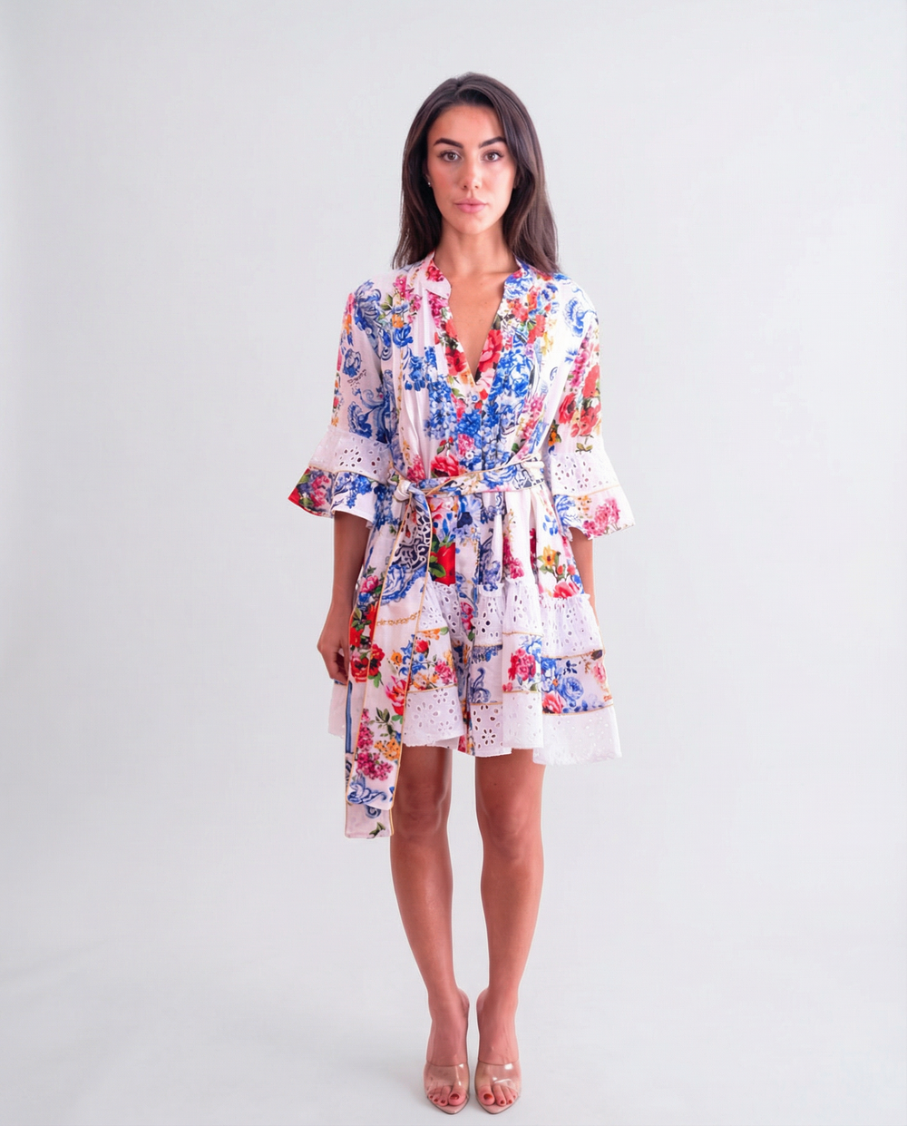 Positano Fame Printed Dress