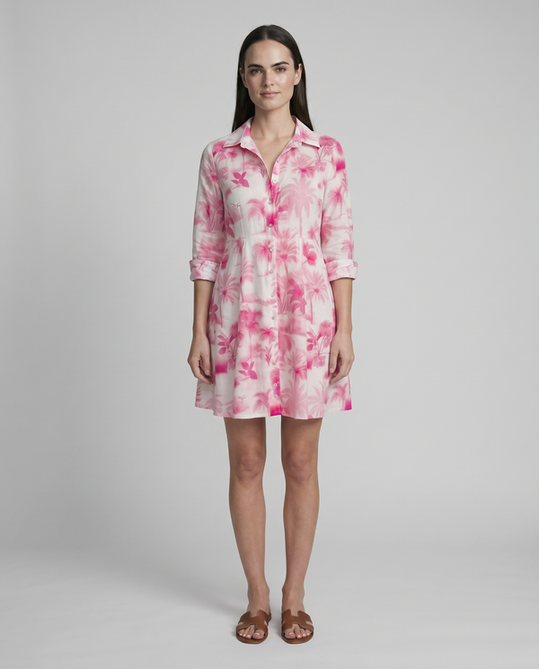 Shirt Dress Mini Linen Finta by Marina St Barth from Marina St Barth