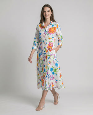 Shirt Dress Midi Antibes by Marina St Barth from Marina St Barth