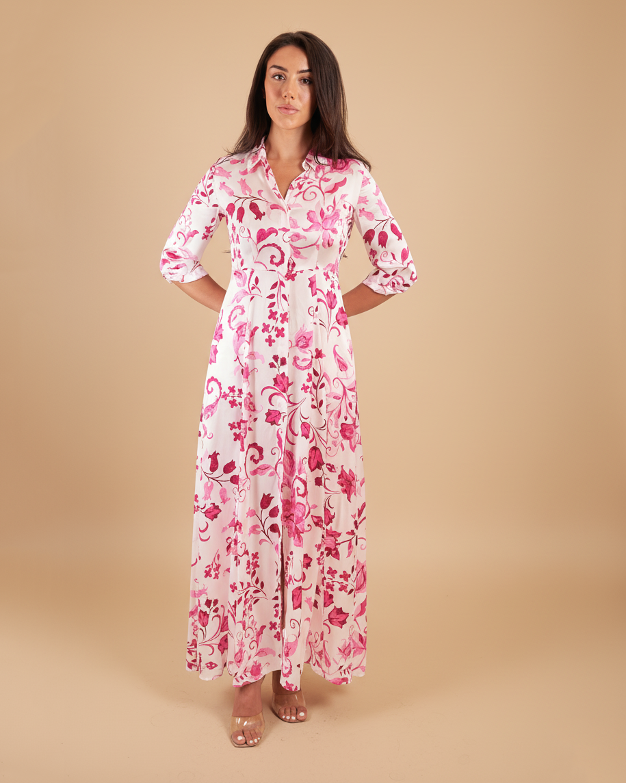 Shirt Dress Silk