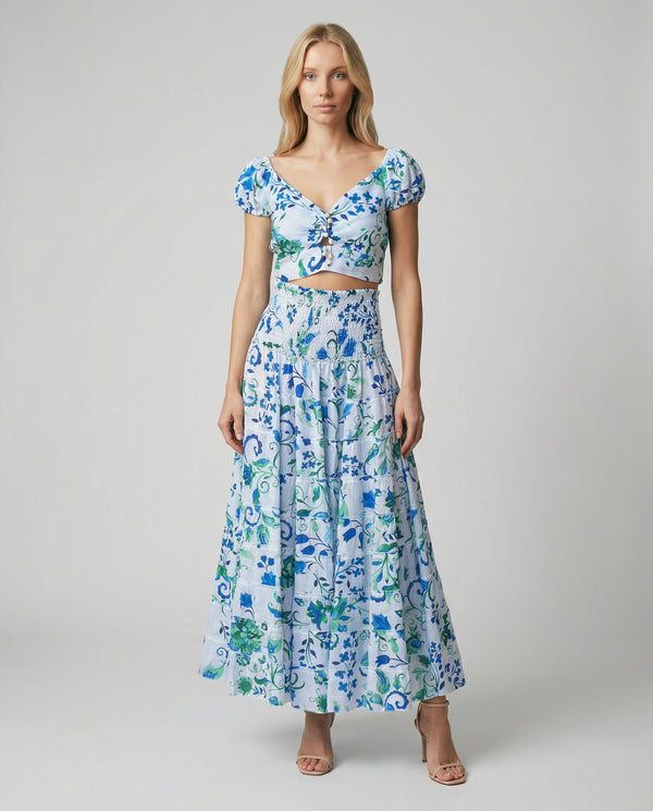 Bolero Susy Palloncino Linen Top
