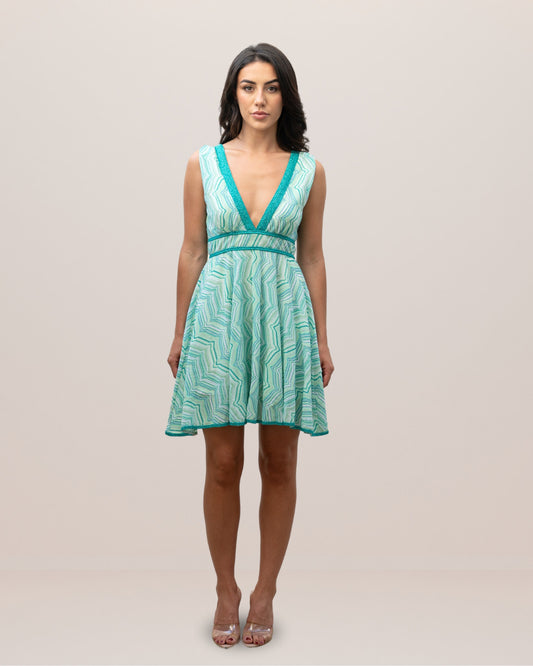 Frozen Short Dress - Premium  from Pho Firenze - Just $320! Shop now at Marina St Barth