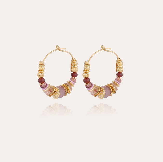 Gas Bijoux Aloha hoop earrings - Premium earrings from Marina St Barth - Just $125! Shop now at Marina St Barth