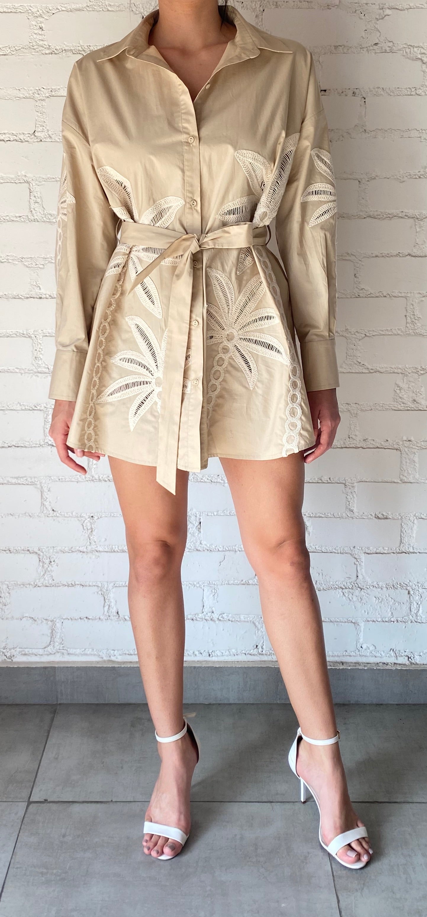 Hemant & Nandita Ari Shirt Dress - Premium Short dress from Marina St Barth - Just $470! Shop now at Marina St Barth