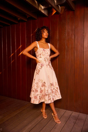 Hemant Diza Midi Dress - Premium  from Hemant & Nandita - Just $548! Shop now at Marina St Barth