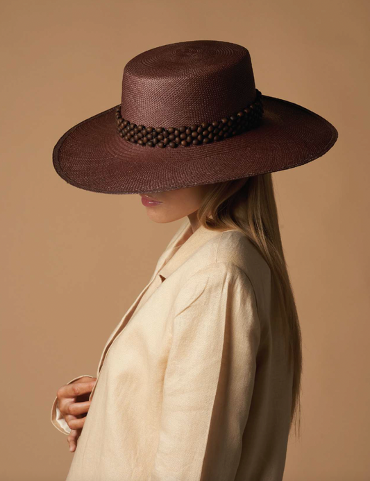 Ecuador Wasi Wide Brim Boater - Premium Hat from Marina St Barth - Just $325! Shop now at Marina St Barth