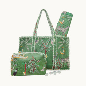 Jungle Mahjong Set