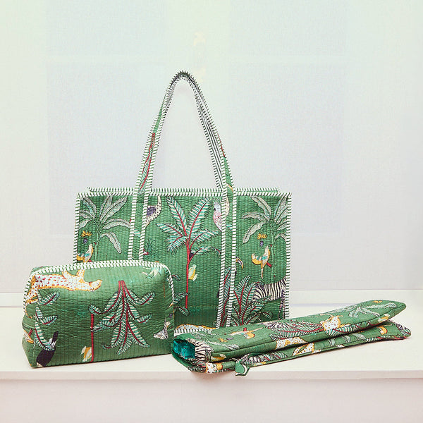 Jungle Mahjong Set