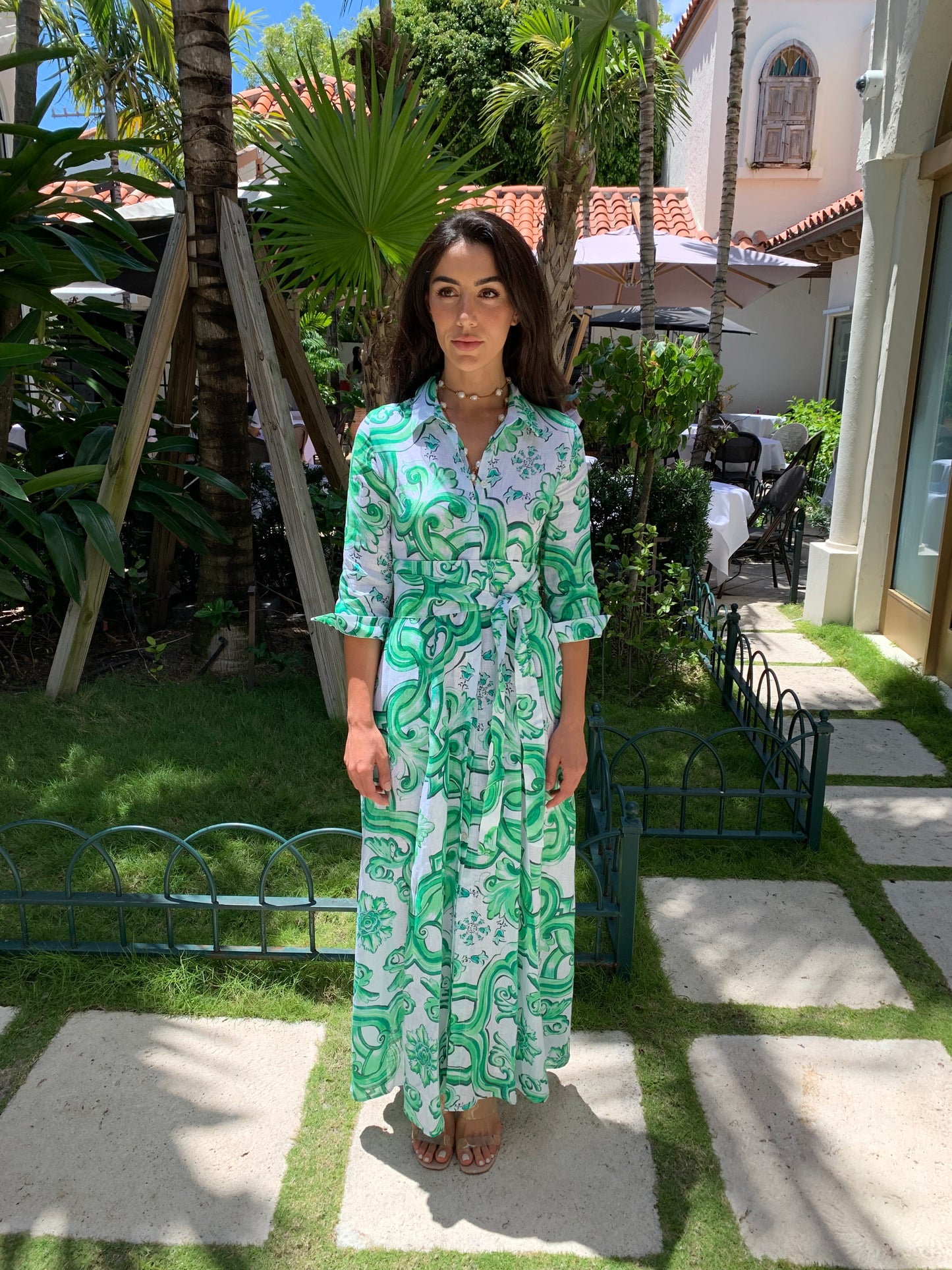 Spolverino New Style Linen - Premium Long Dresses from Marina St Barth - Just $450! Shop now at Marina St Barth