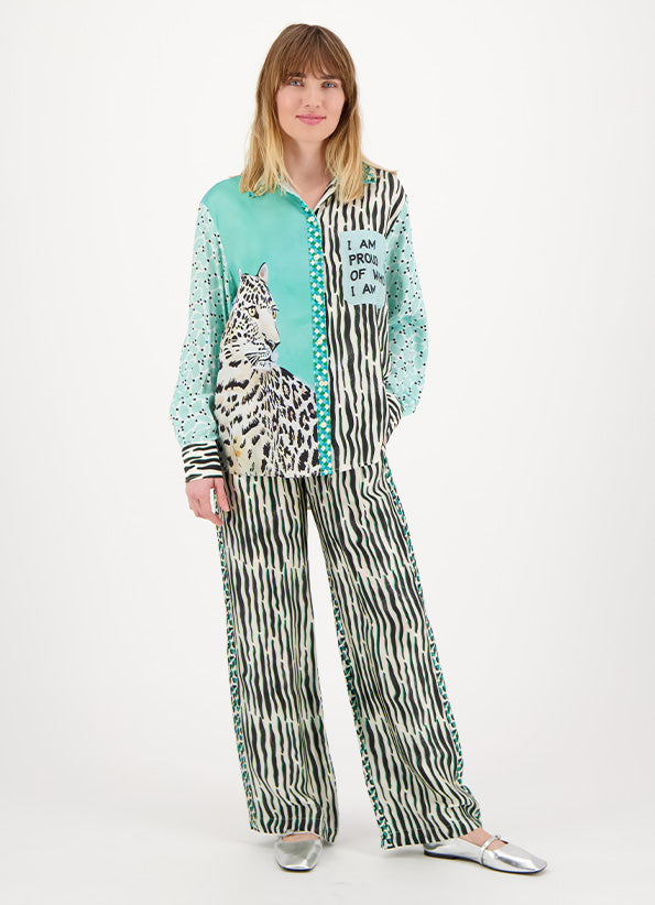 ME 369 Bailey Pant Tropical Safari - Premium  from Marina St Barth - Just $275! Shop now at Marina St Barth