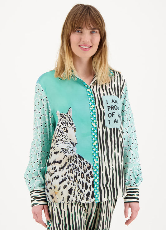 ME 369 Isabel Tropical Safari Shirt - Premium Shirt from Marina St Barth - Just $275! Shop now at Marina St Barth