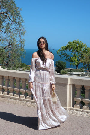 Marlea Marine Maxi Skirt Silk by Marina St Barth from Marina St Barth