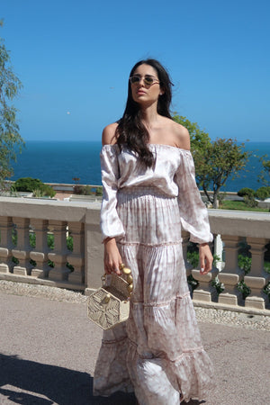 Marlea Marine Maxi Skirt Silk by Marina St Barth from Marina St Barth
