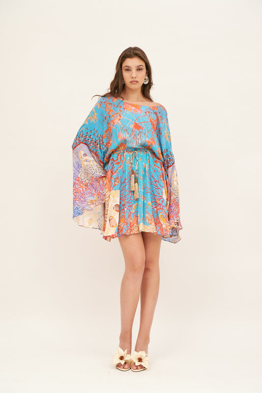 Tunic with drawnstrings - Premium Tunique from Kore - Just $520! Shop now at Marina St Barth