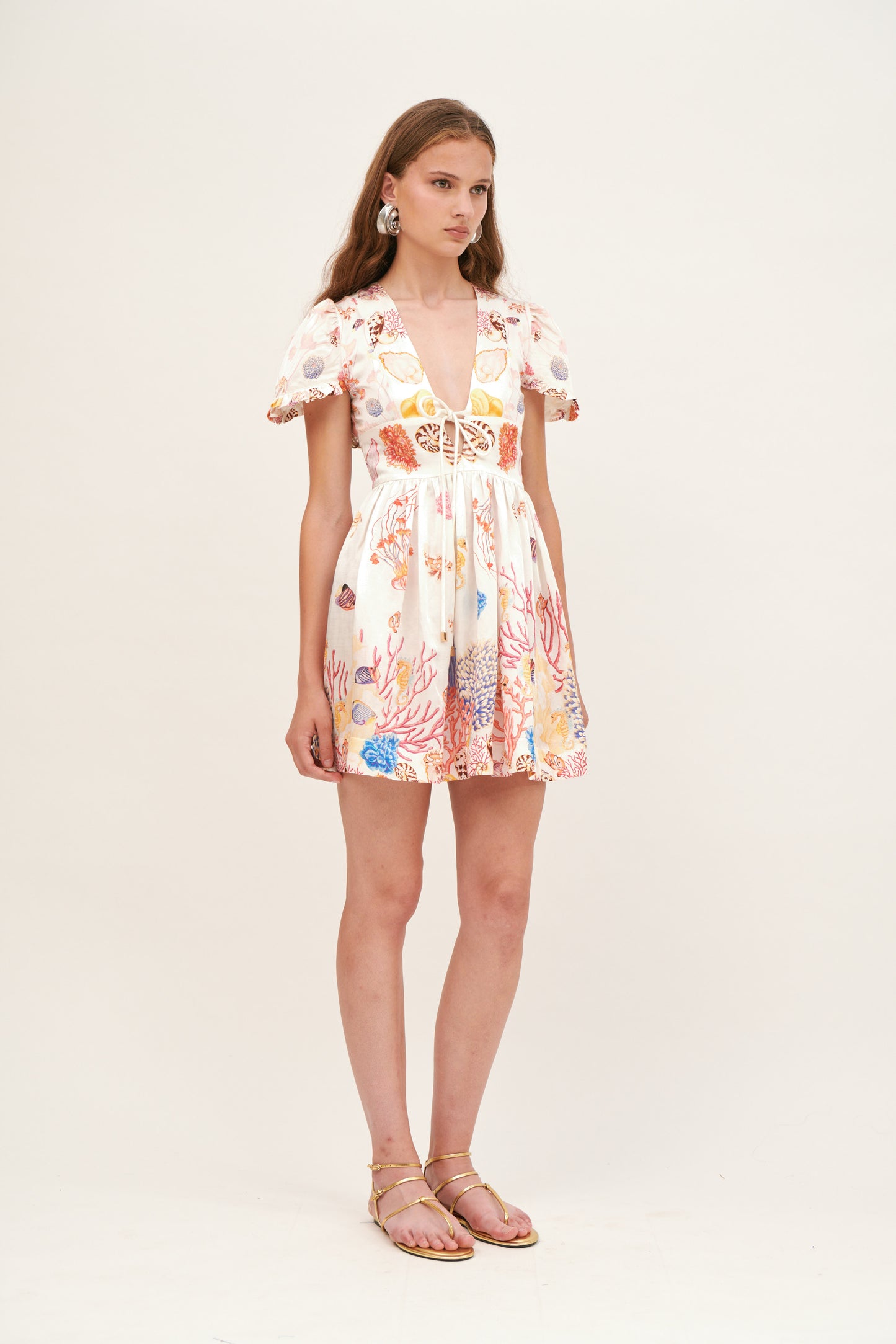 Mini dress with bow - Premium Short dress from Kore - Just $650! Shop now at Marina St Barth