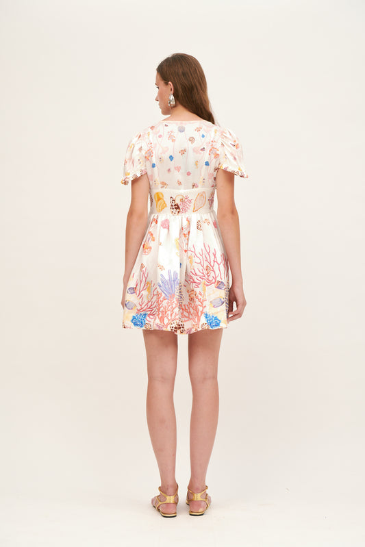 Mini dress with bow - Premium Short dress from Kore - Just $650! Shop now at Marina St Barth