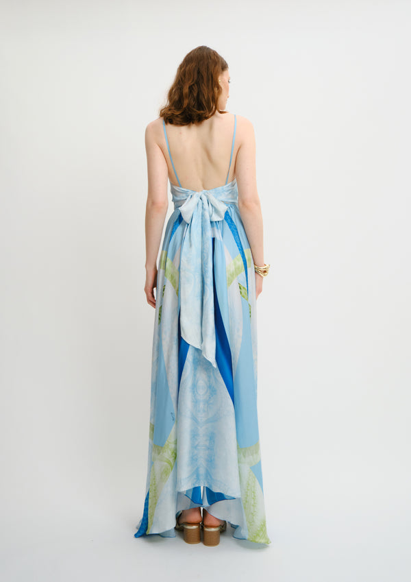 Luna Bow Maxi Dress 36