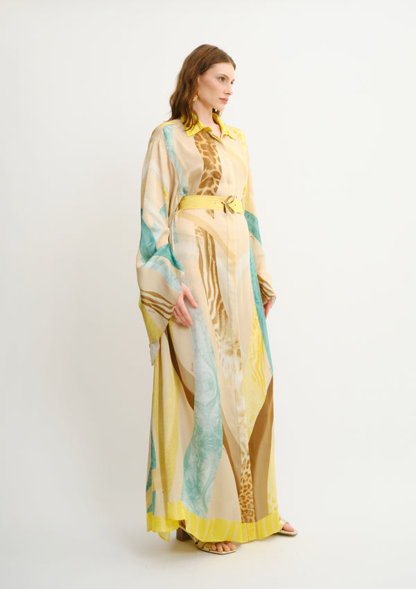 Rosa Maxi Shirt Dress 62A