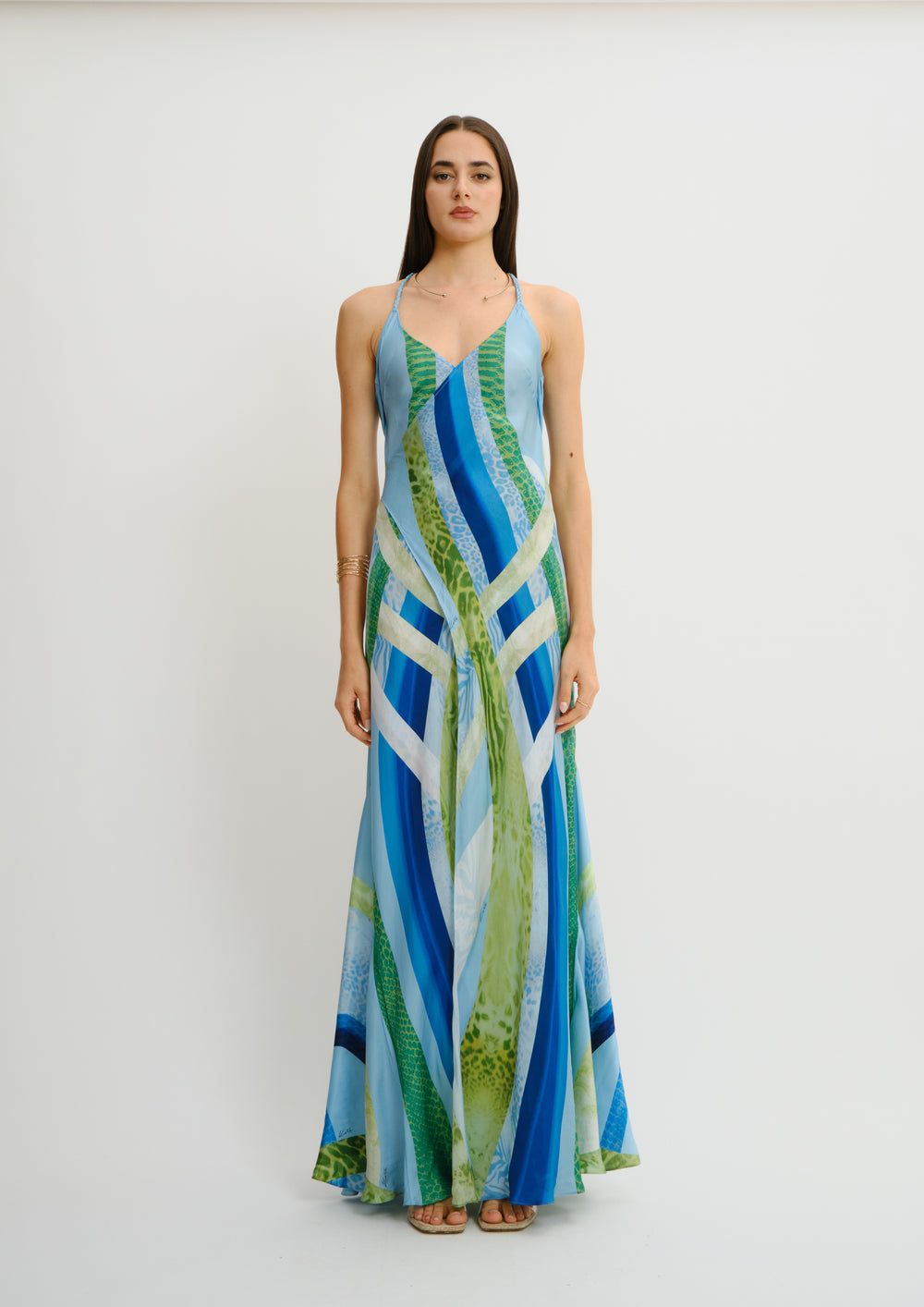 Siren Backless Maxi Dress