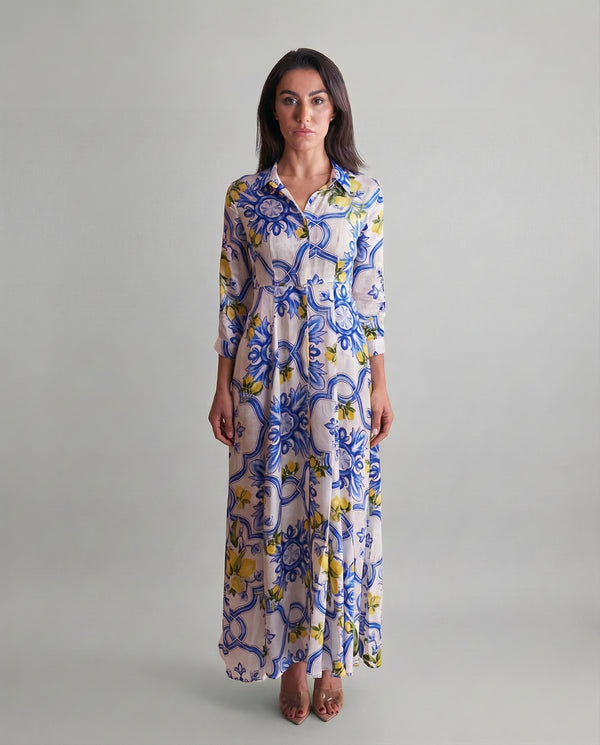 Shirt Dress New Style Linen