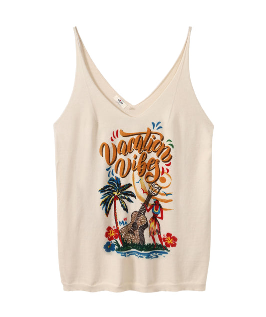 Me369 Leo Tank Top - Premium  from Me 369 - Just $140! Shop now at Marina St Barth