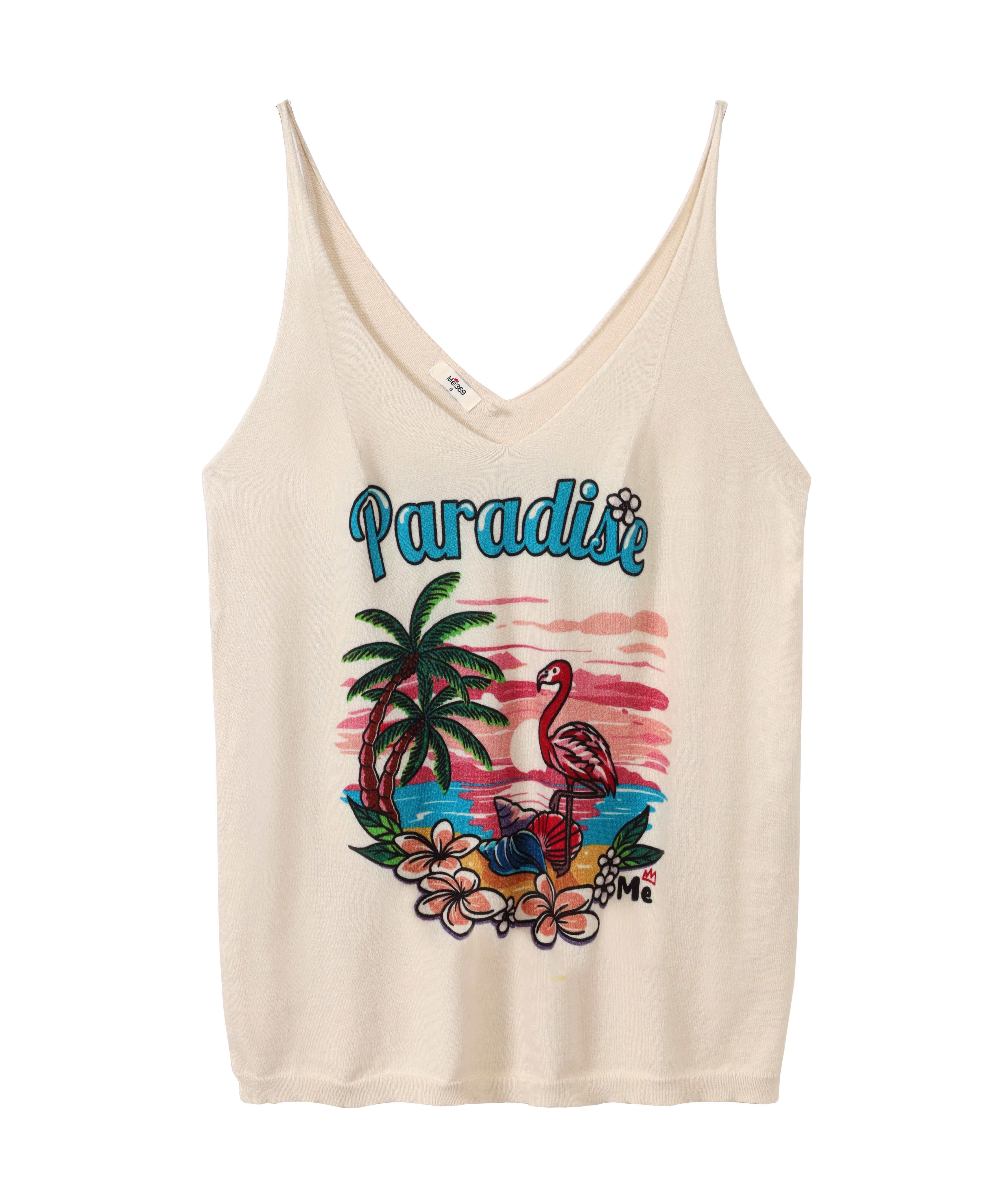トップス marno mia tank Miu Miu Rhinestone Embellished Tank