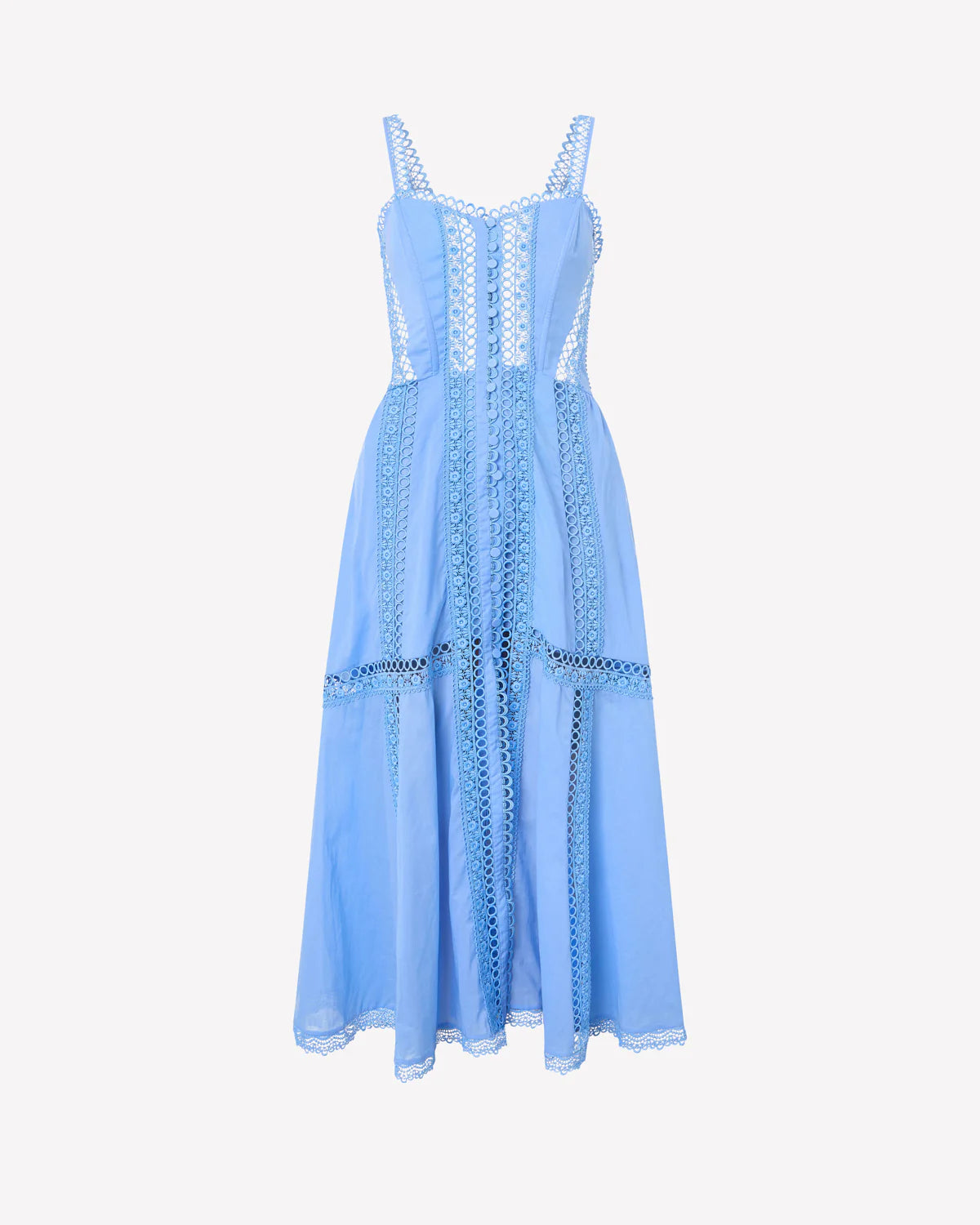 Charo Ruiz Ibiza Dafelle Midi Dress - Blue Charo Ruiz Ibiza Dafelle Midi Dress - Blue