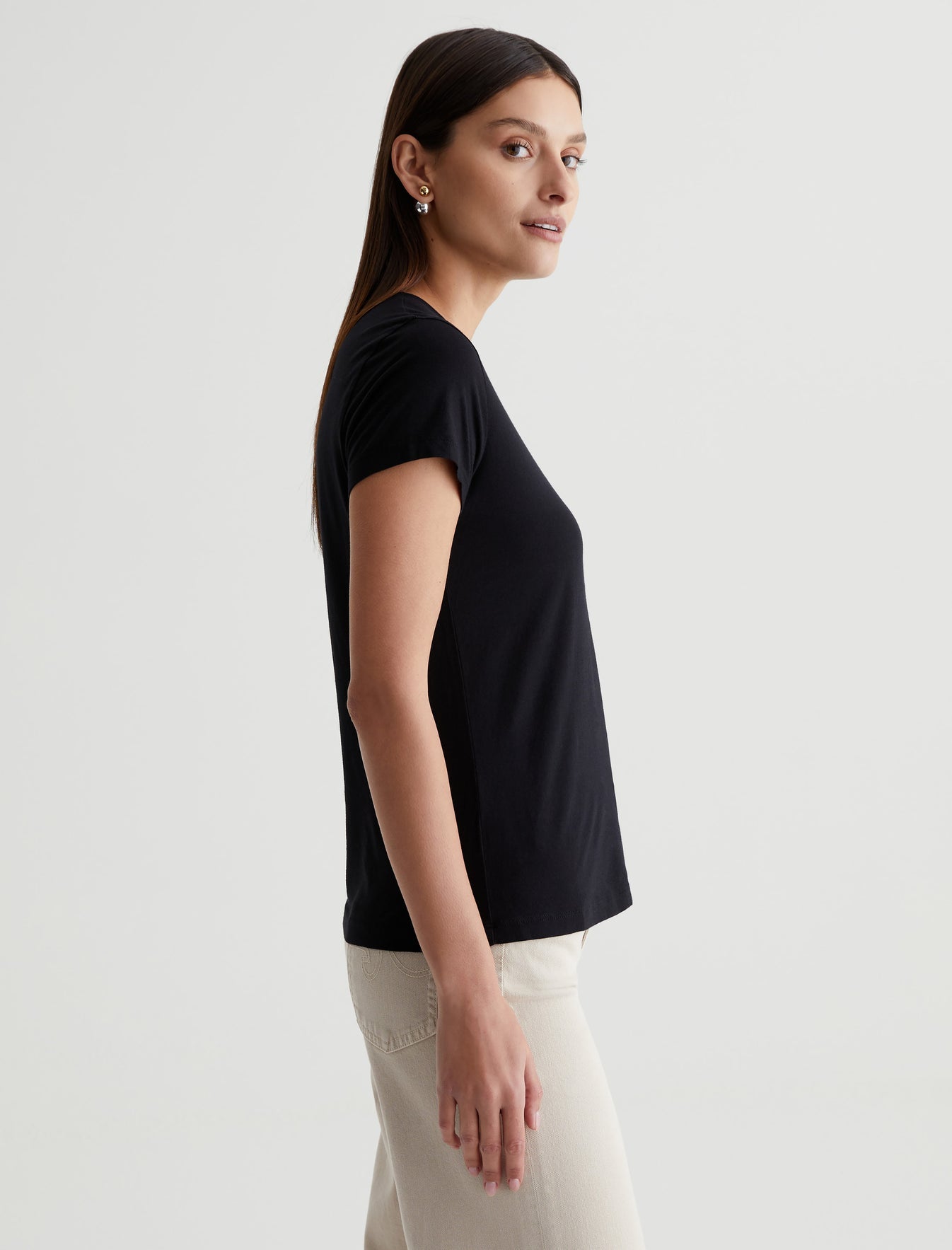 AG Ena Crew - Premium Tee Shirt from Marina St Barth - Just $78! Shop now at Marina St Barth