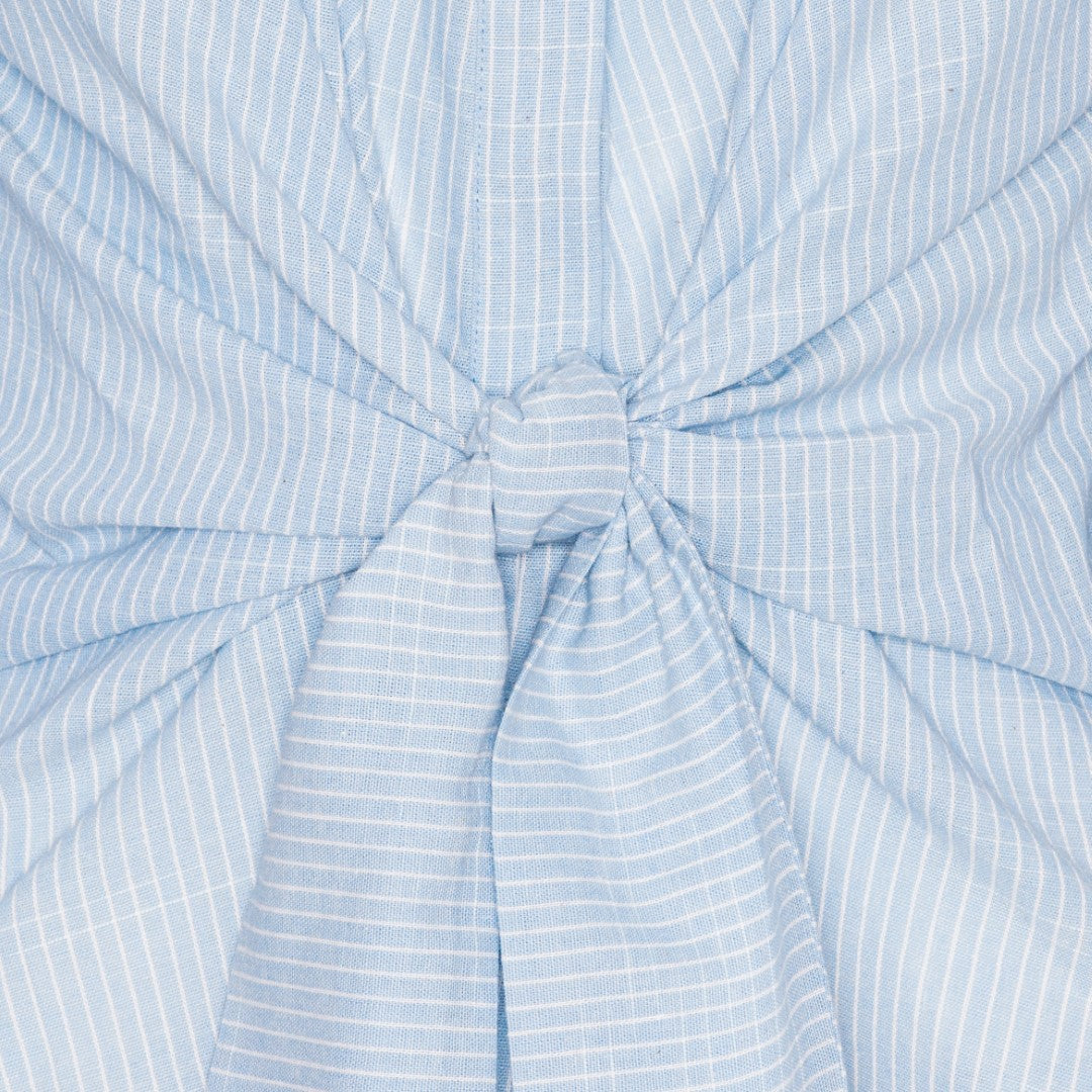 Karma Lee Shirt Pin Stripe - Premium Shirt Long from Marina St Barth - Just $198! Shop now at Marina St Barth