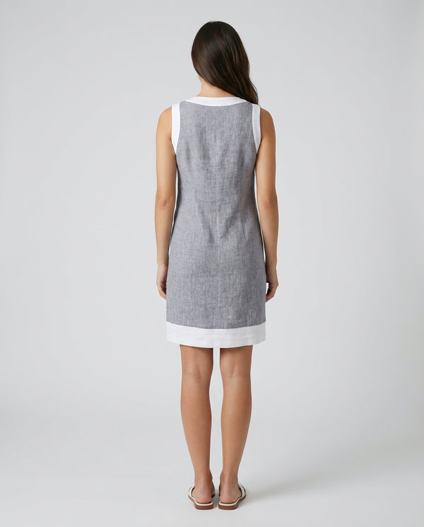 Linen Charleston Dress