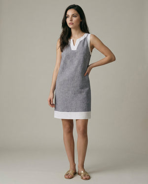 Linen Charleston Dress