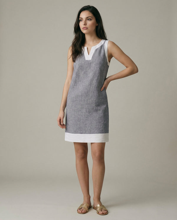 Linen Charleston Dress