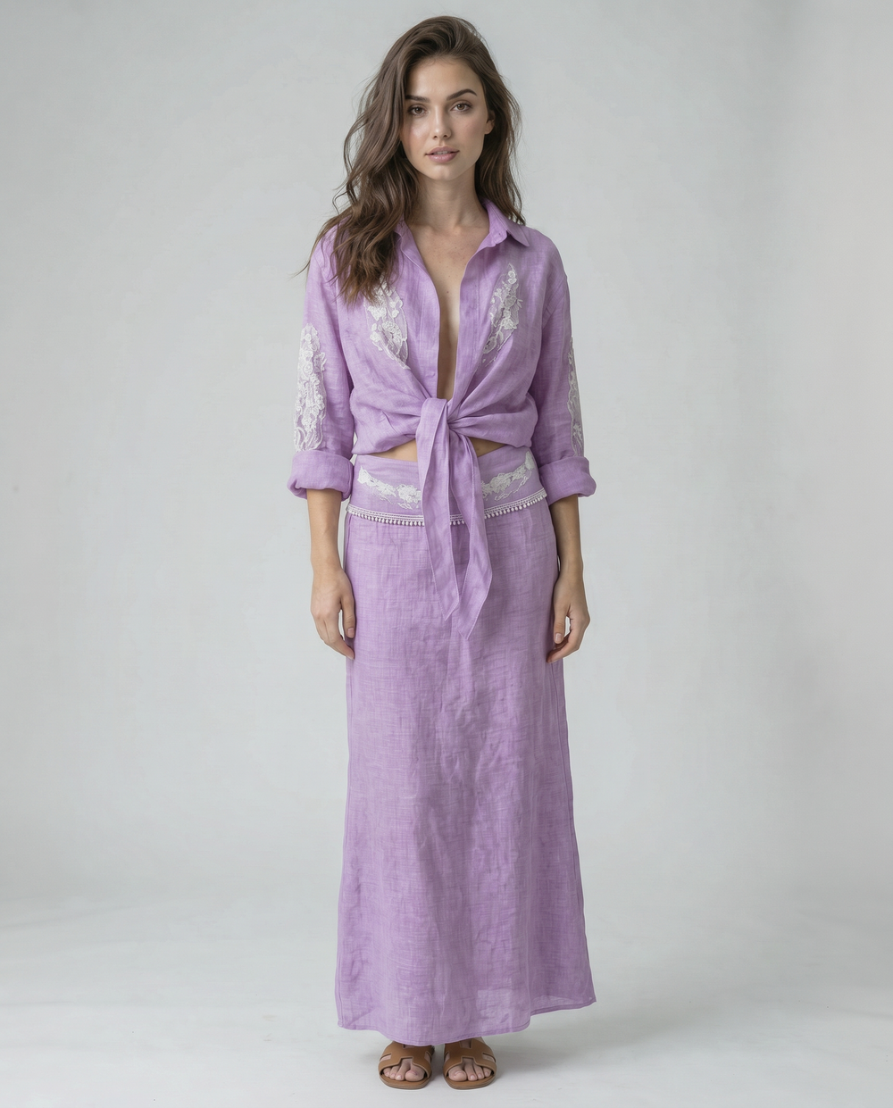 Vanita Rosa Mia Long Skirt
