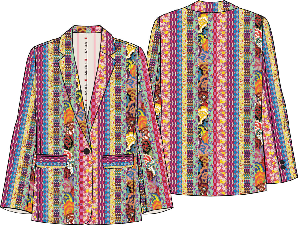 Molly Twisted Blazer - Premium Blazer from Marina St Barth - Just $450! Shop now at Marina St Barth