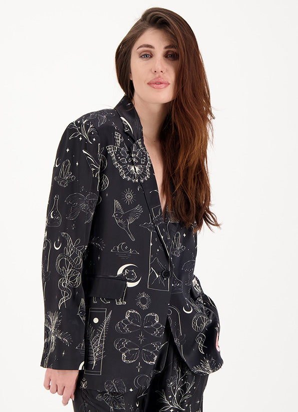 Molly Black Magic Blazer - Premium Blazer from Marina St Barth - Just $450! Shop now at Marina St Barth