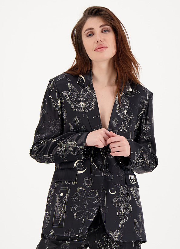 Molly Black Magic Blazer - Premium Blazer from Marina St Barth - Just $450! Shop now at Marina St Barth