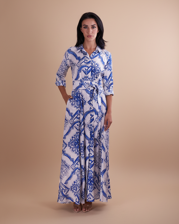 Shirt Dress Silk