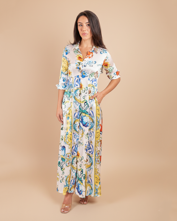 Shirt Dress Silk