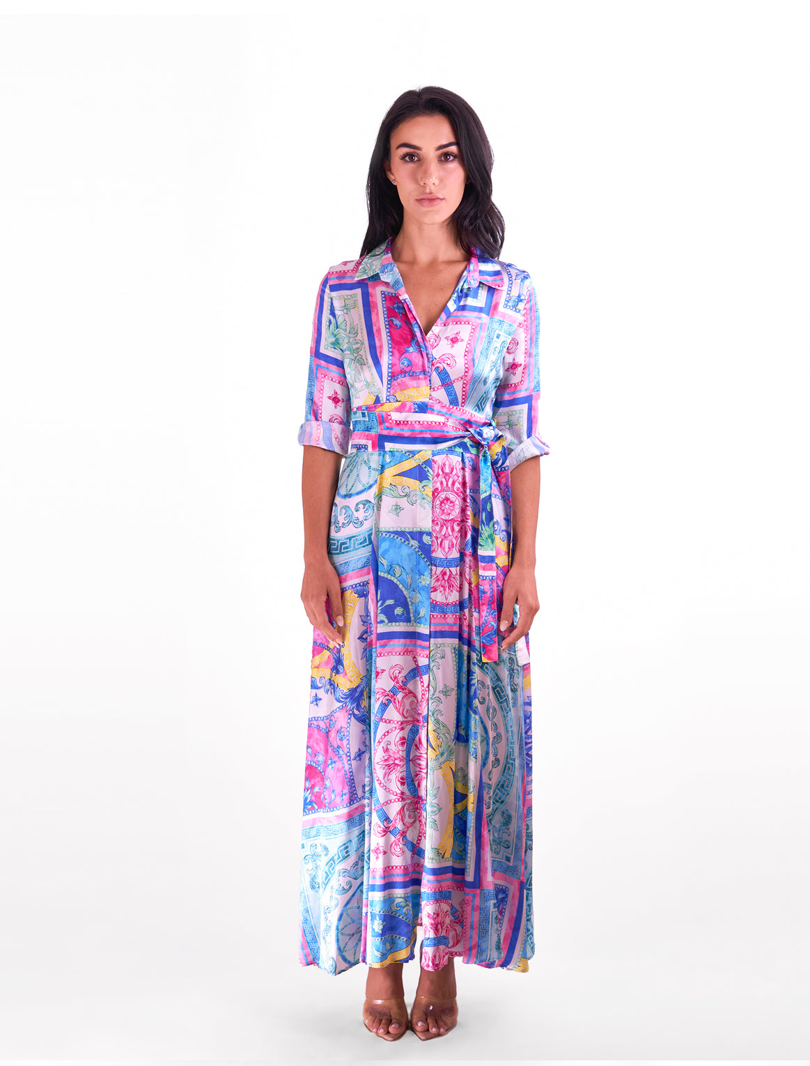 Spolverino Silk Dress - Premium Long Dresses from Marina St. Barth - Just $699! Shop now at Marina St Barth