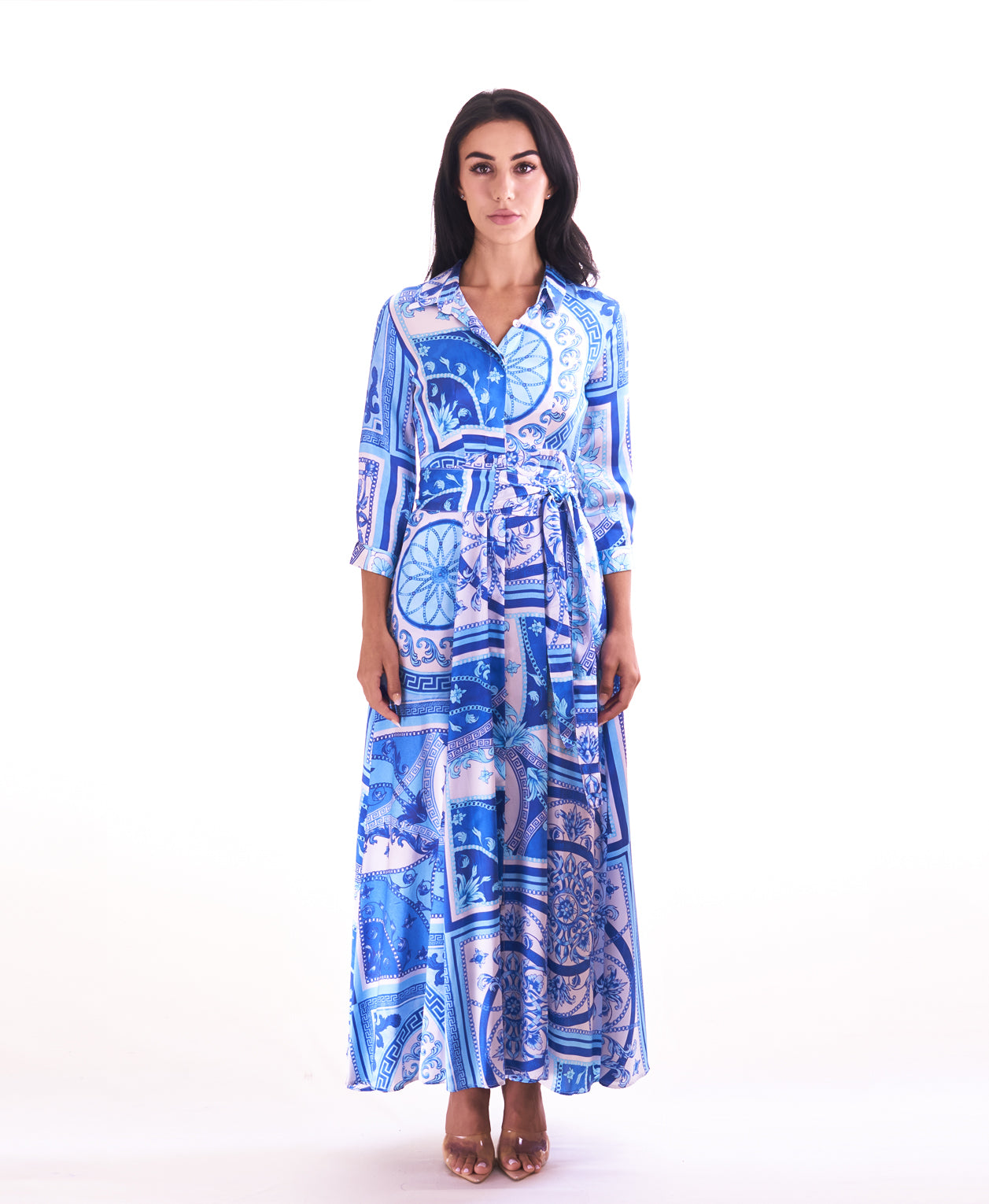 Spolverino Silk Dress - Premium Long Dresses from Marina St. Barth - Just $699! Shop now at Marina St Barth