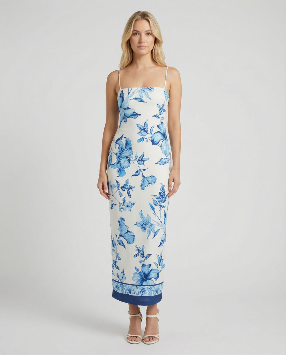 Milo Strapless Midi Dress