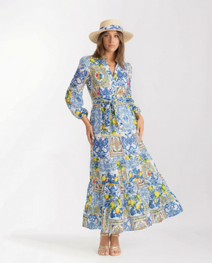 Positano Monaco Long Dress