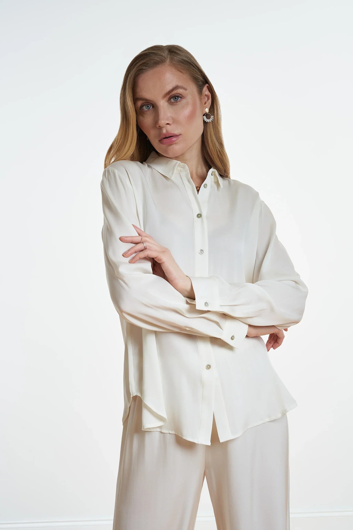 Monte Carlo Silk Shirt - Premium Shirt Long from Marina St Barth - Just $325! Shop now at Marina St Barth