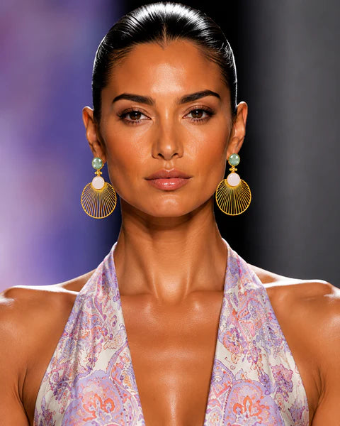 Montecarlo Fan Earrings