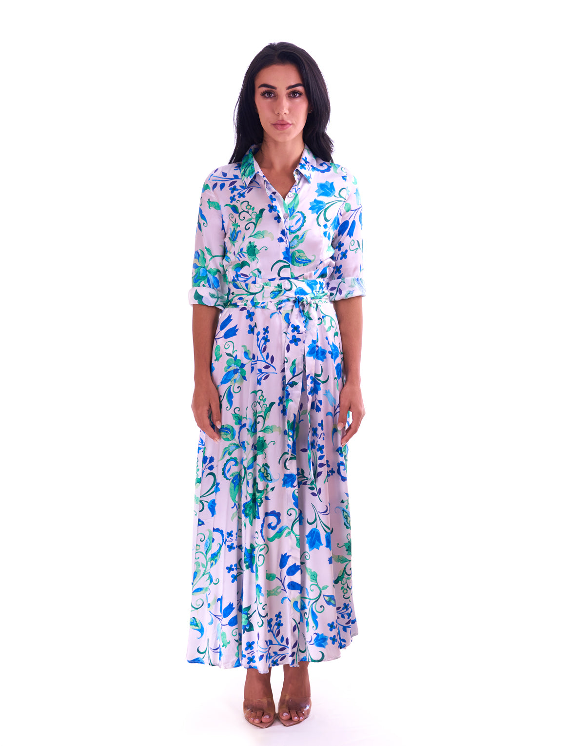 Spolverino Silk Dress - Premium Long Dresses from Marina St. Barth - Just $699! Shop now at Marina St Barth