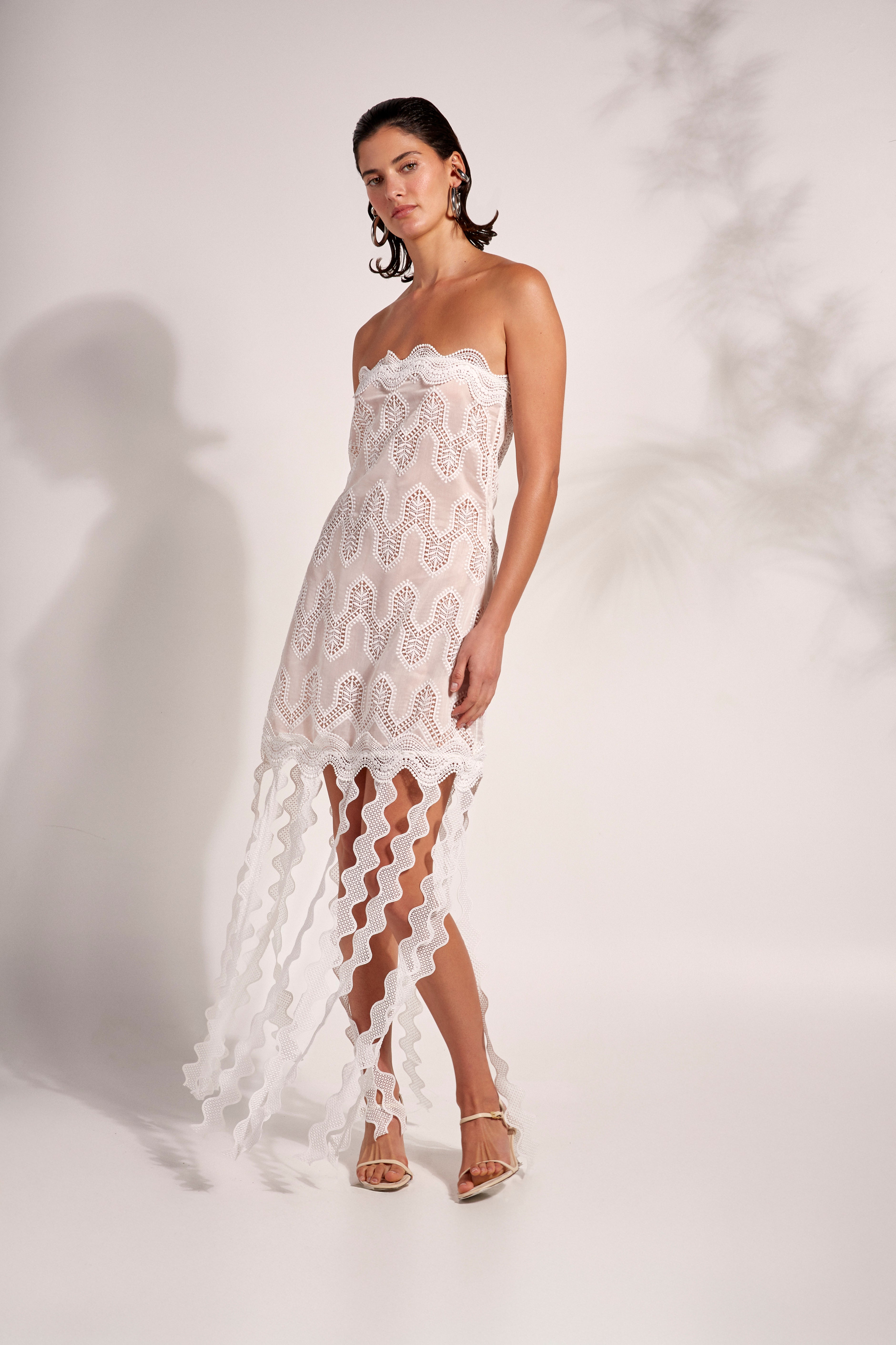 Waimari Oasis Maxi Dress White White / S