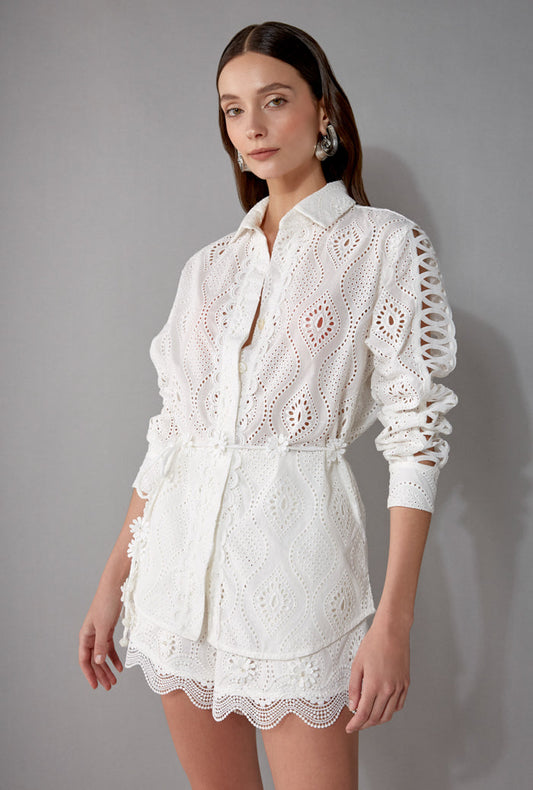 Waimari Oriana Shirt - Premium Shirt from waimari - Just $325! Shop now at Marina St Barth